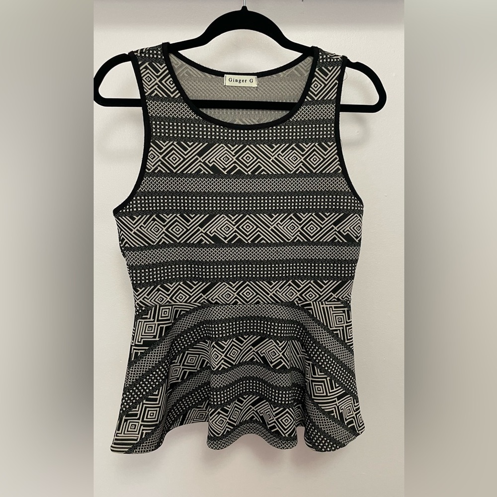 Ginger G peplum top